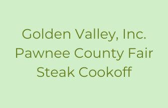 Golden Valley Inc. Pawnee County Fair Steak Cookoff