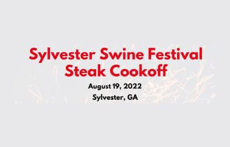 Sylvester Swine Festival Steak Cookoff