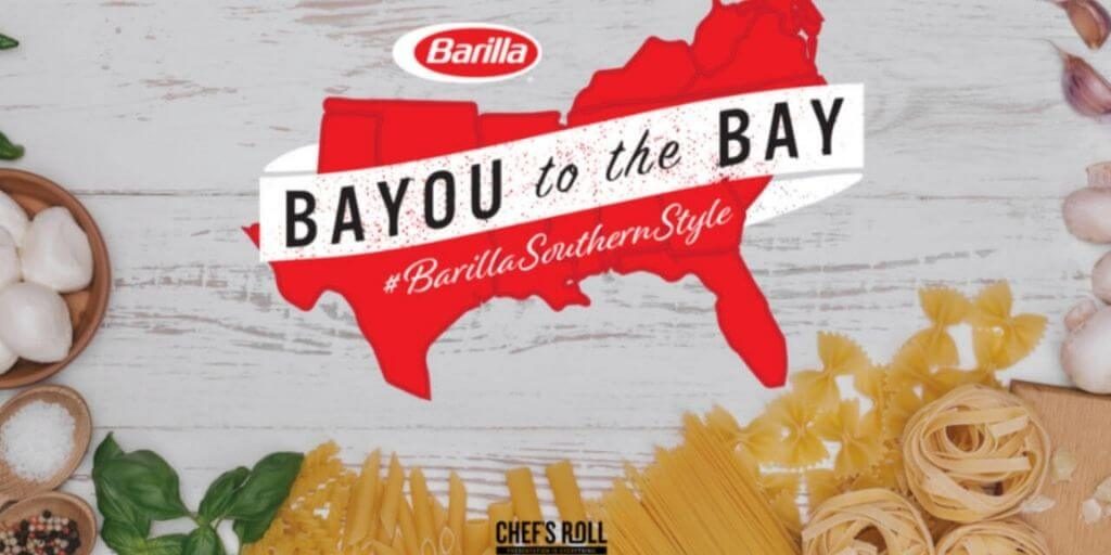 2018 Chef’s Roll and Barilla Present - Bayou to the Bay