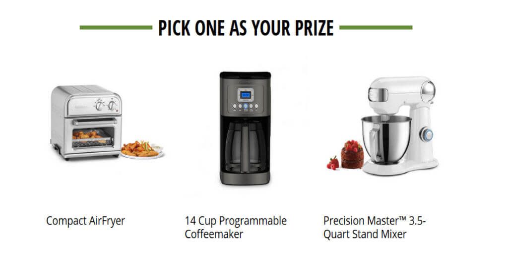 2020 Cuisinart's "Get Cooking! Contest" - Period 17