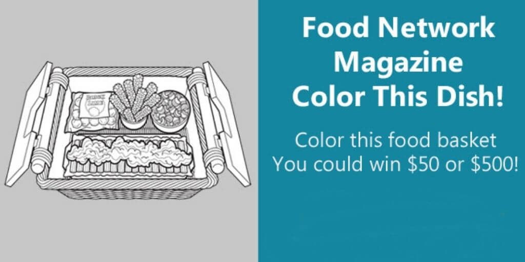 2021 Food Network Magazine – July/August – Just Add Color Contest