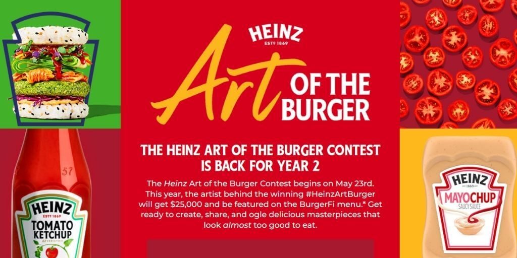 2022 Heinz Art of the Burger