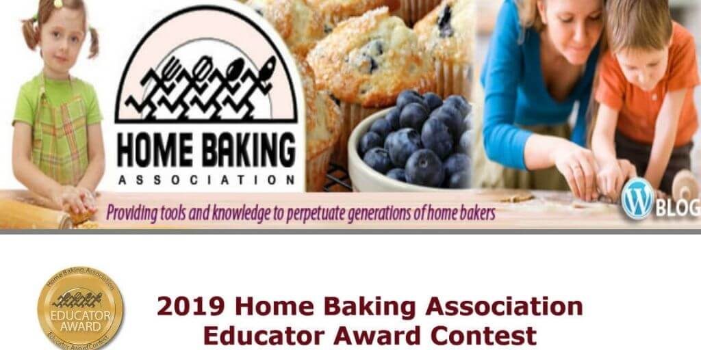 2019 Home Baking Association Educator Award Contest