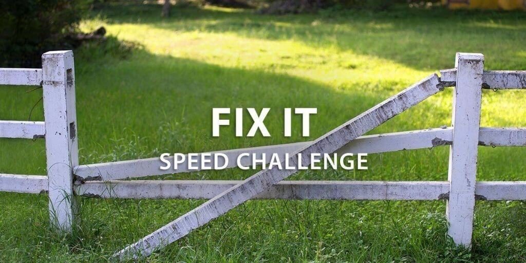 2022 Instructables - Fix It Speed Challenge