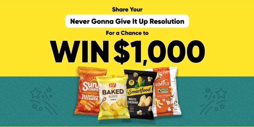 2022 Frito-Lay Never Gonna Give It Up Contest