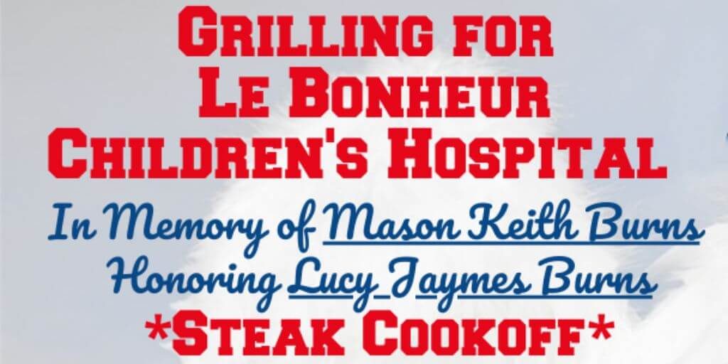 2023 Grillin for LeBonheur Children's Hospital Steak Cookoff @ Booneville, MS