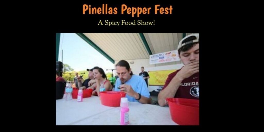 2020 Pinellas Pepper Fest Pepper Eating Contest