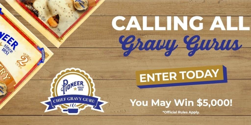 2021 Pioneer’s Chief Gravy Guru Contest