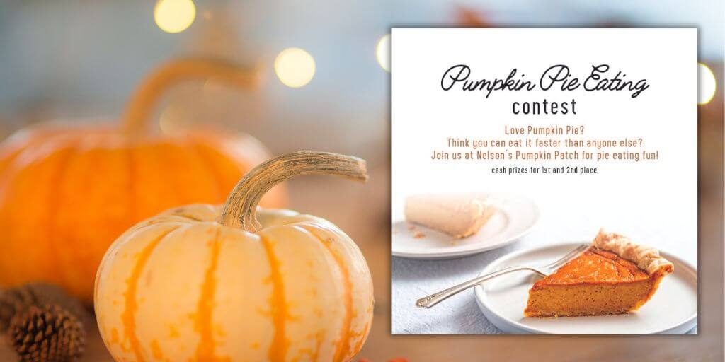 2023 Nelson's Pumpkin Patch - Pumpkin Pie Eating Contest
