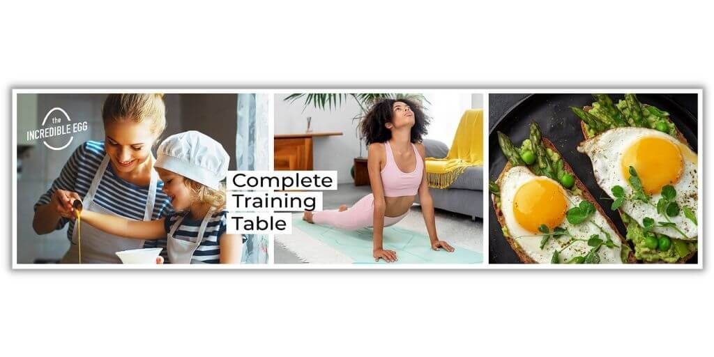 2022 The Incredible Egg’s Complete Training Table Contest