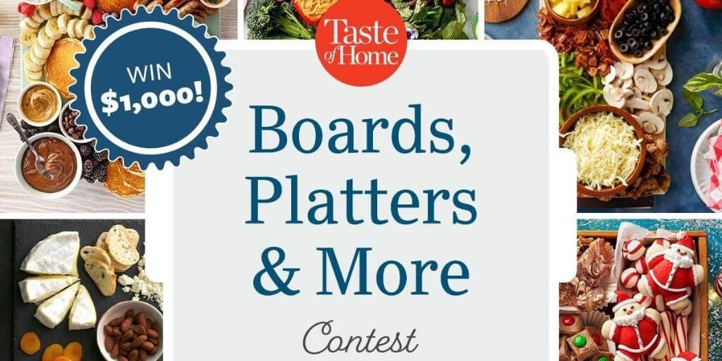 2024 Taste of Home - Boards, Platters & More Video Contest
