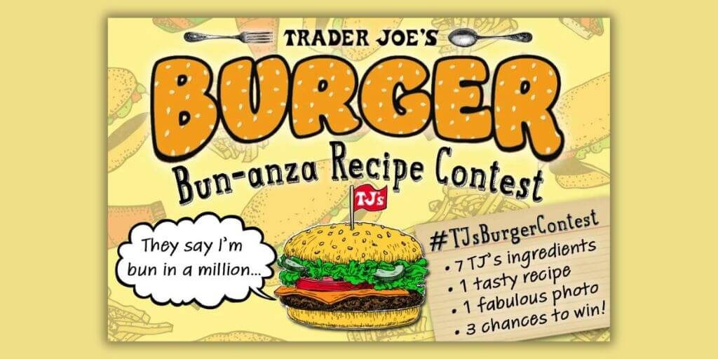 2023 Trader Joe’s Burger Bun-anza Recipe Contest